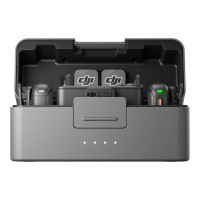 Микрофон беспроводной DJI MIC 3 (2 TX + 1 RX + Charging Case), Black