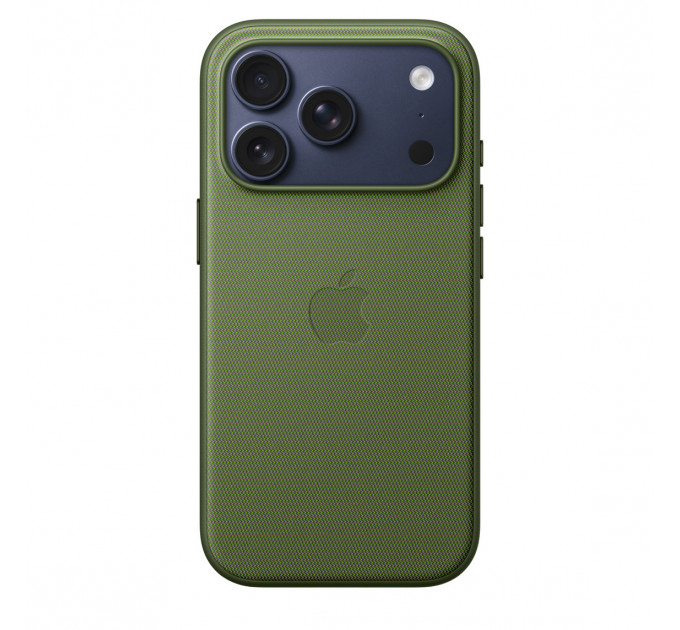 Чехол Apple для iPhone 17 Pro Max TechWoven MagSafe, зеленый