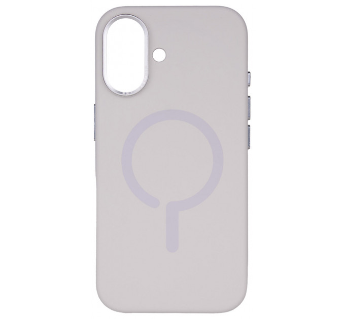 Чехол iP 16 Bucksuiti Silicone Case, Light Grey