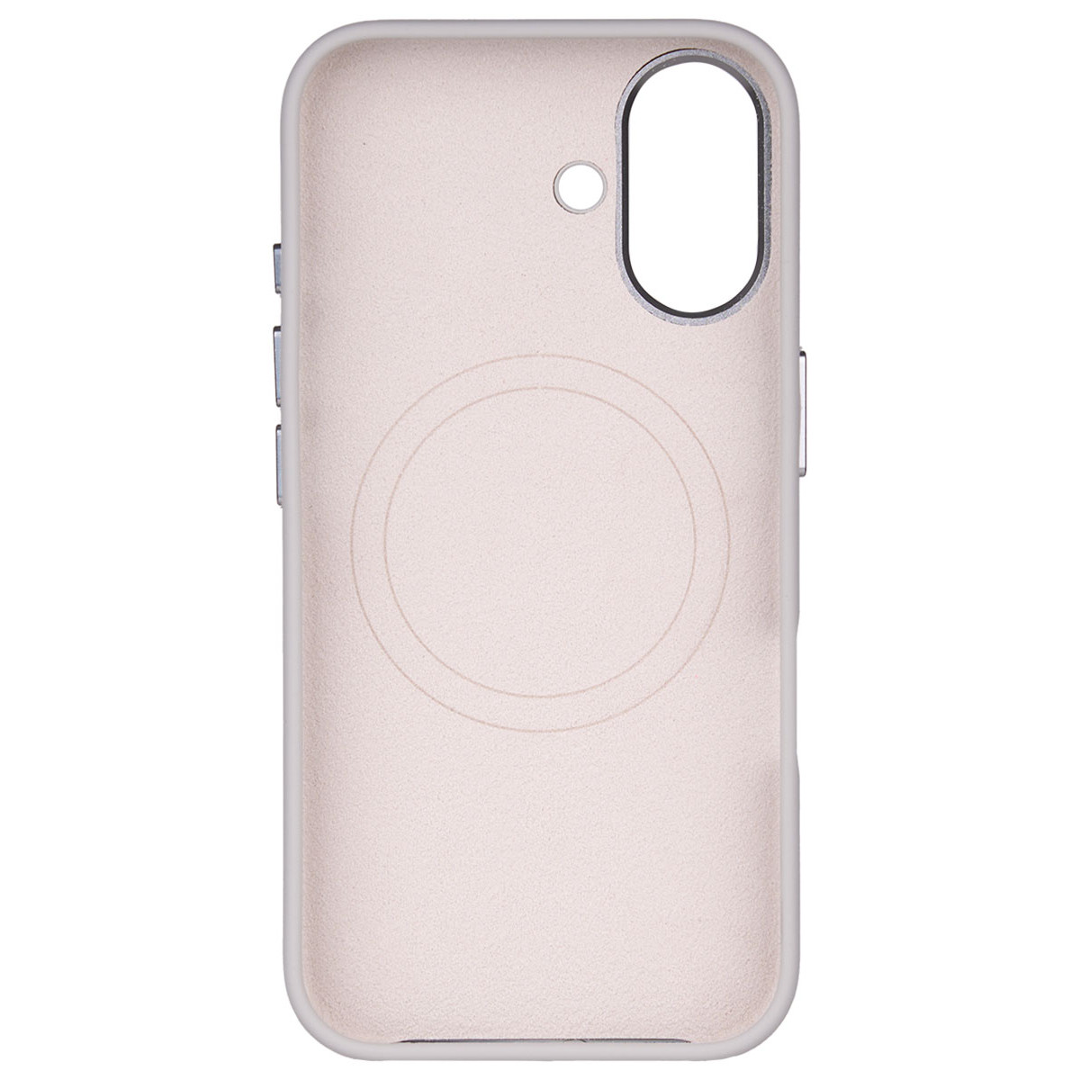 Чехол iP 16 Bucksuiti Silicone Case, Light Grey