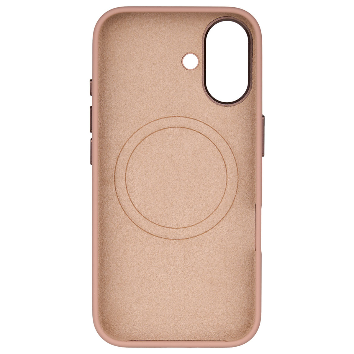 Чехол iP 16 Bucksuiti Silicone Case, Rose Gold