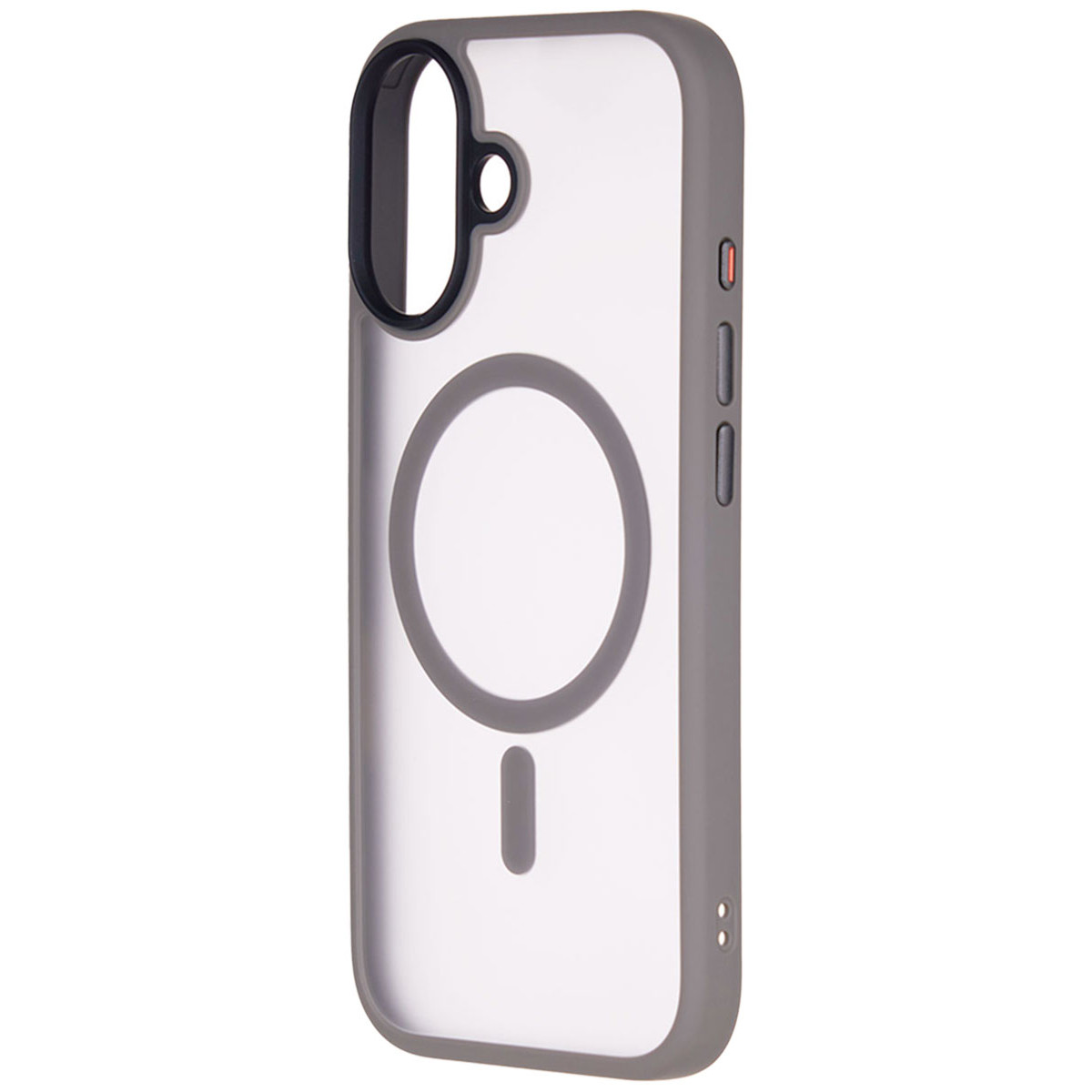 Чехол iP 17 Crust Magsafe, Grey