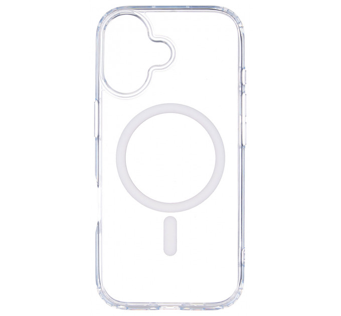 Чехол iP 17   Mutural Ice Magsafe, Clear