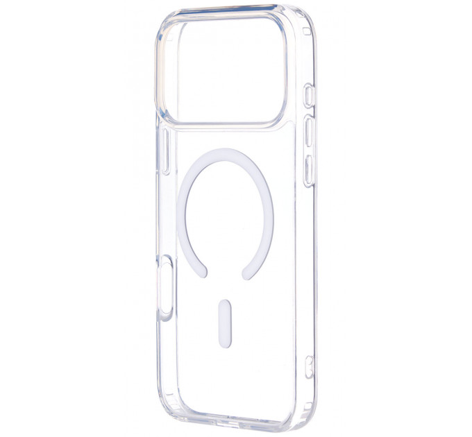 Чехол iP 17 Pro Max Mutural Ice Magsafe, Clear