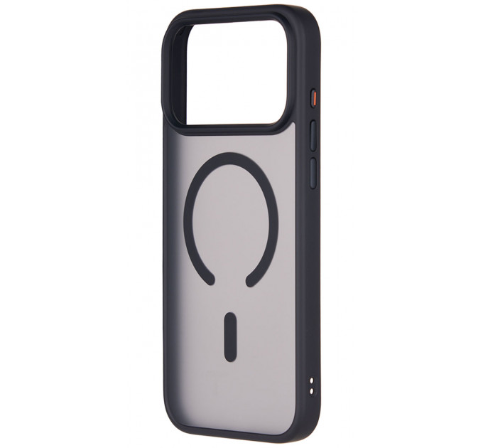 Чехол iP 17 Pro  Crust Magsafe, Black