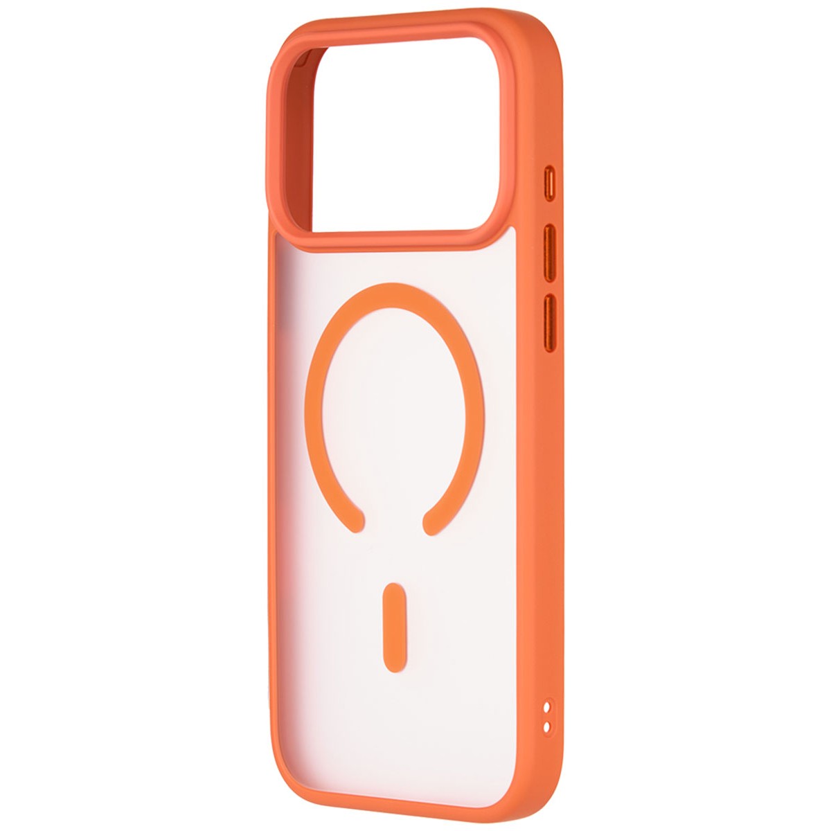 Чехол iP 17 Pro  Crust Magsafe, Orange