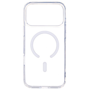Чехол iP 17 Pro  Mutural Ice Magsafe, Clear