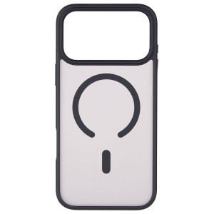 Чехол iP 17 Pro  Crust Magsafe, Black