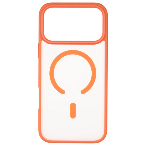 Чехол iP 17 Pro  Crust Magsafe, Orange