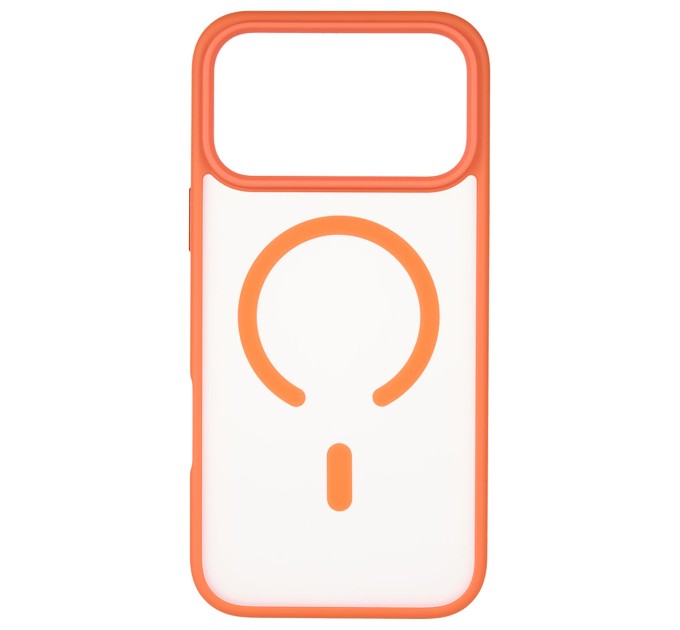 Чехол iP 17 Pro  Crust Magsafe, Orange