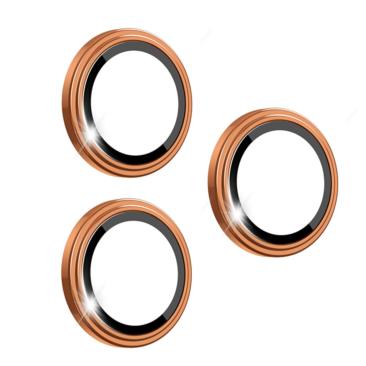 Защитное стекло для задней камеры  iPhone 17 Pro Max Ubear Orange