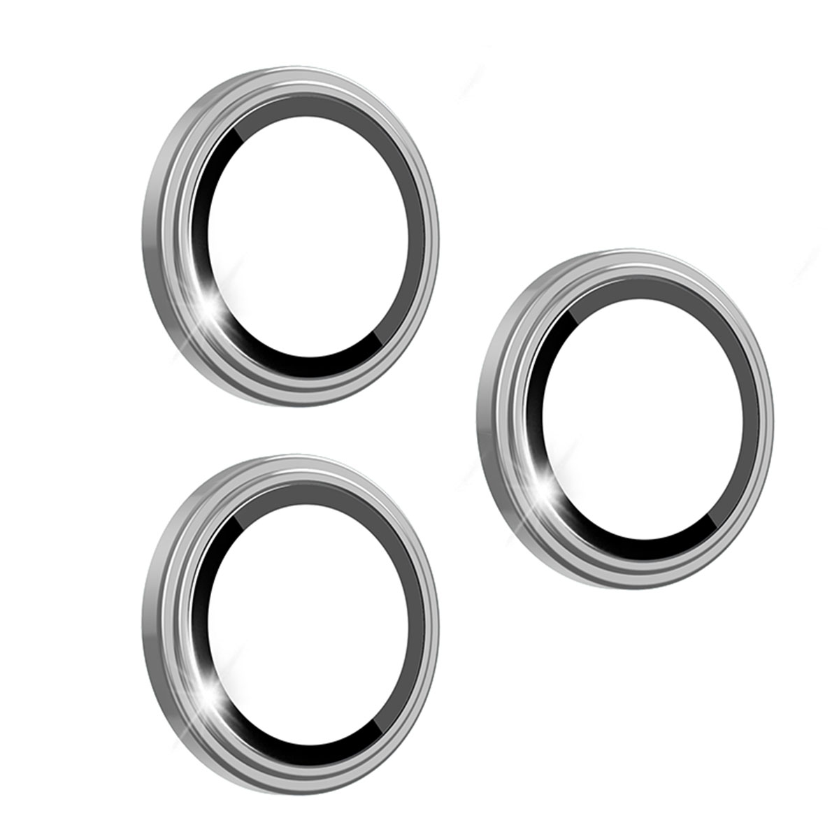 Защитное стекло для задней камеры  iPhone 17 Pro Max Ubear Silver