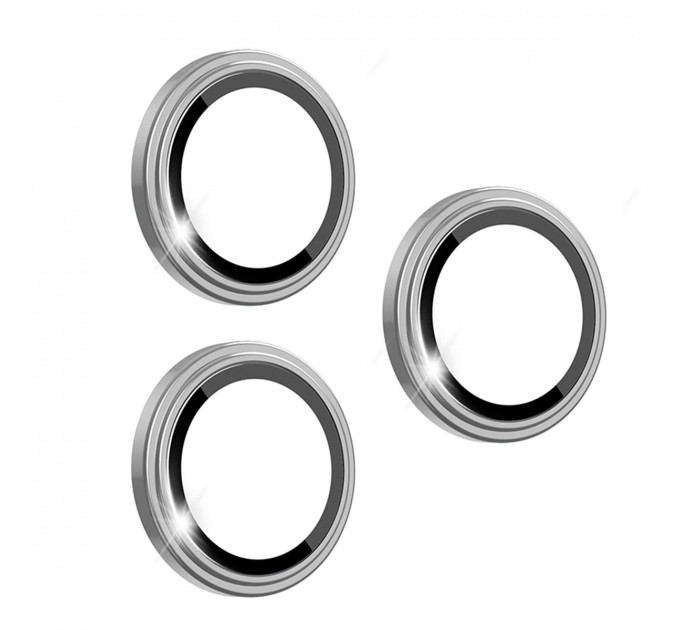 Защитное стекло для задней камеры  iPhone 17 Pro Max Ubear Silver