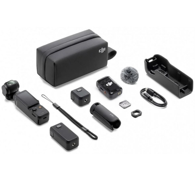 Экшн-камера DJI Osmo Pocket 3 Creator Combo чёрный