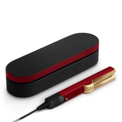 Выпрямитель для волос Dyson Airstrait HT01 красный, золотой (футляр)