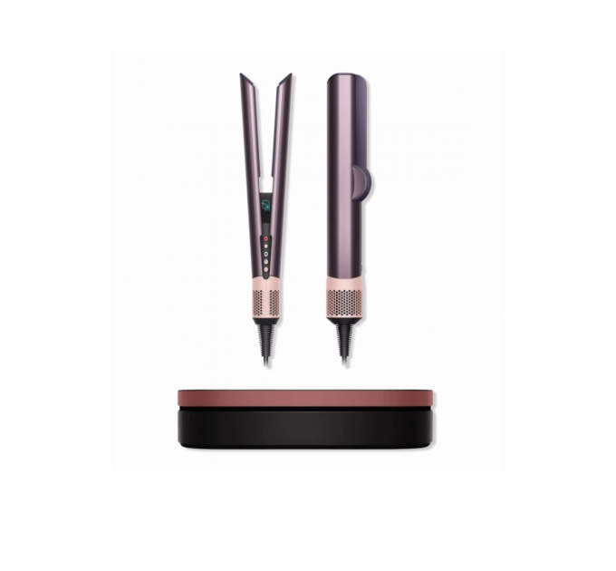 Выпрямитель для волос Dyson Airstrait HT01 сливовый, розовый (футляр)