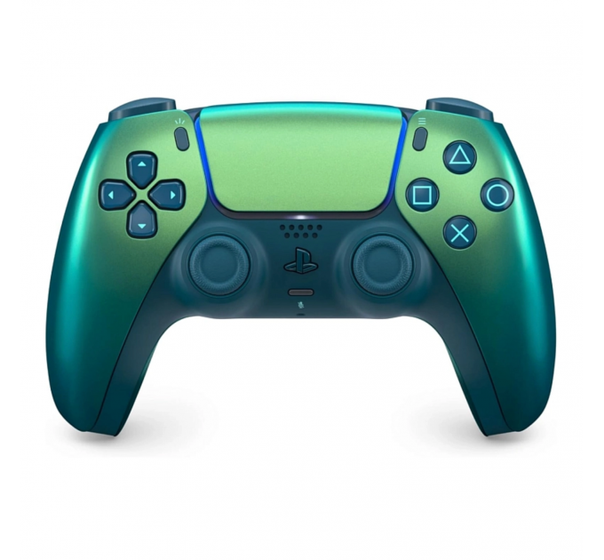 Геймпад Sony DualSense PS5 "бирюзовый хром"
