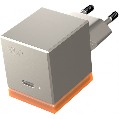 Сетевое зарядное устройство VLP NEO 45Вт USB-С, QC, серый