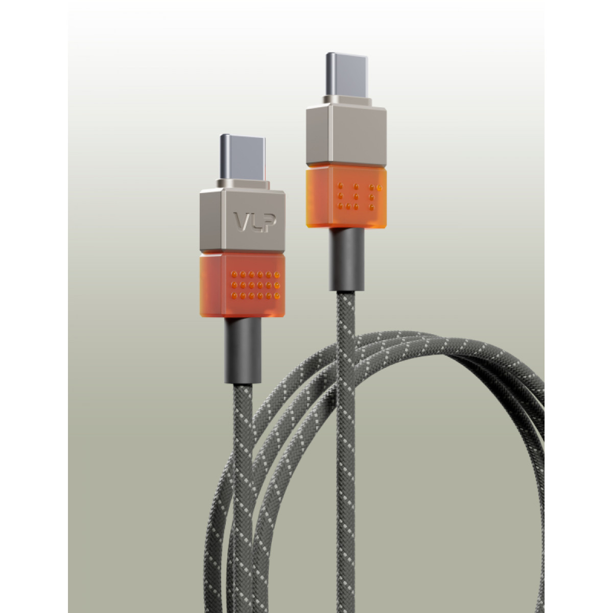 Кабель VLP NEO USB-C, 1,5м, серый