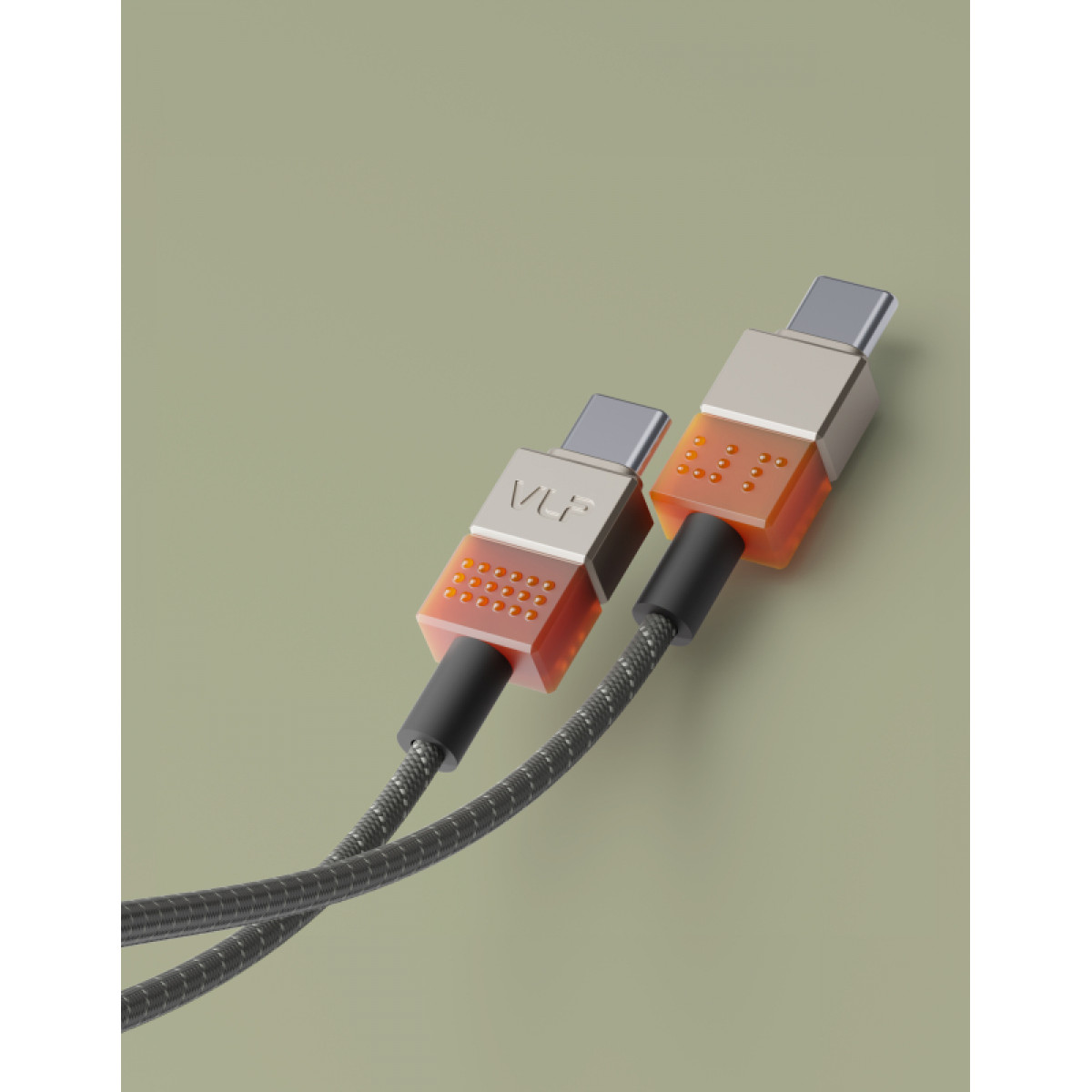 Кабель VLP NEO USB-C, 1,5м, серый