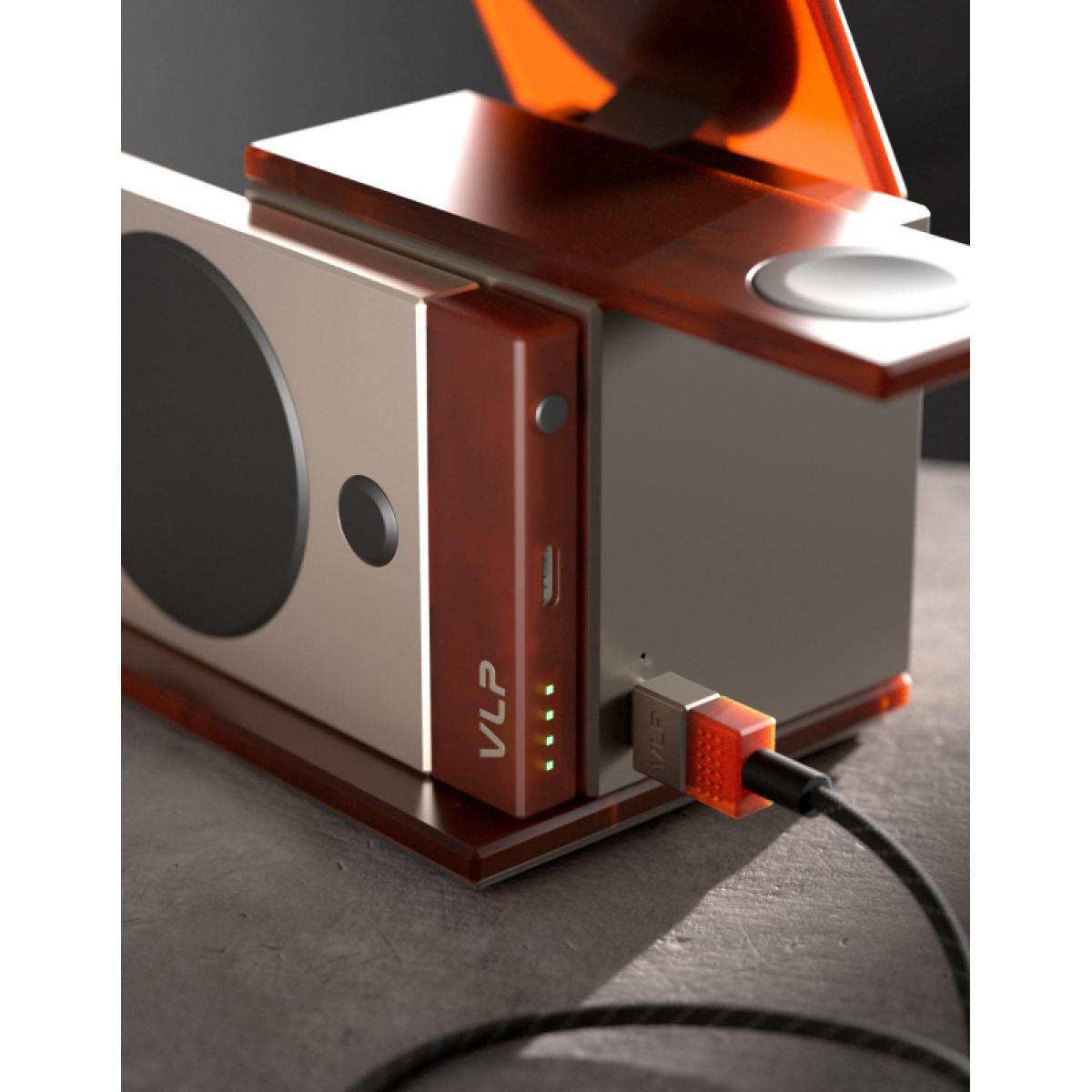 Беспроводное зарядное устройство VLP NEO Qi2.2, серый