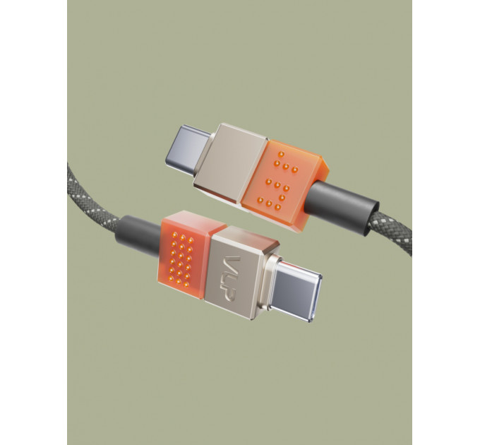 Кабель VLP NEO USB-C, 1,5м, серый
