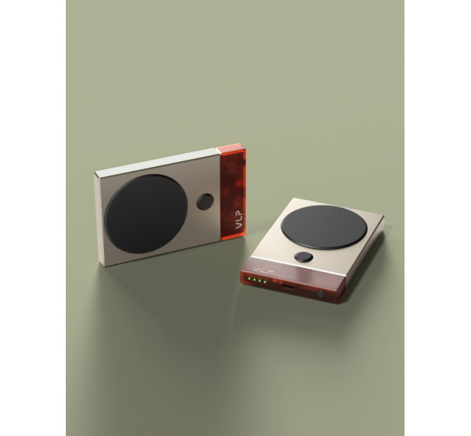 Внешний аккумулятор VLP NEO MagSafe, Qi2, 5000 mAh, 3A, USB-C, серый