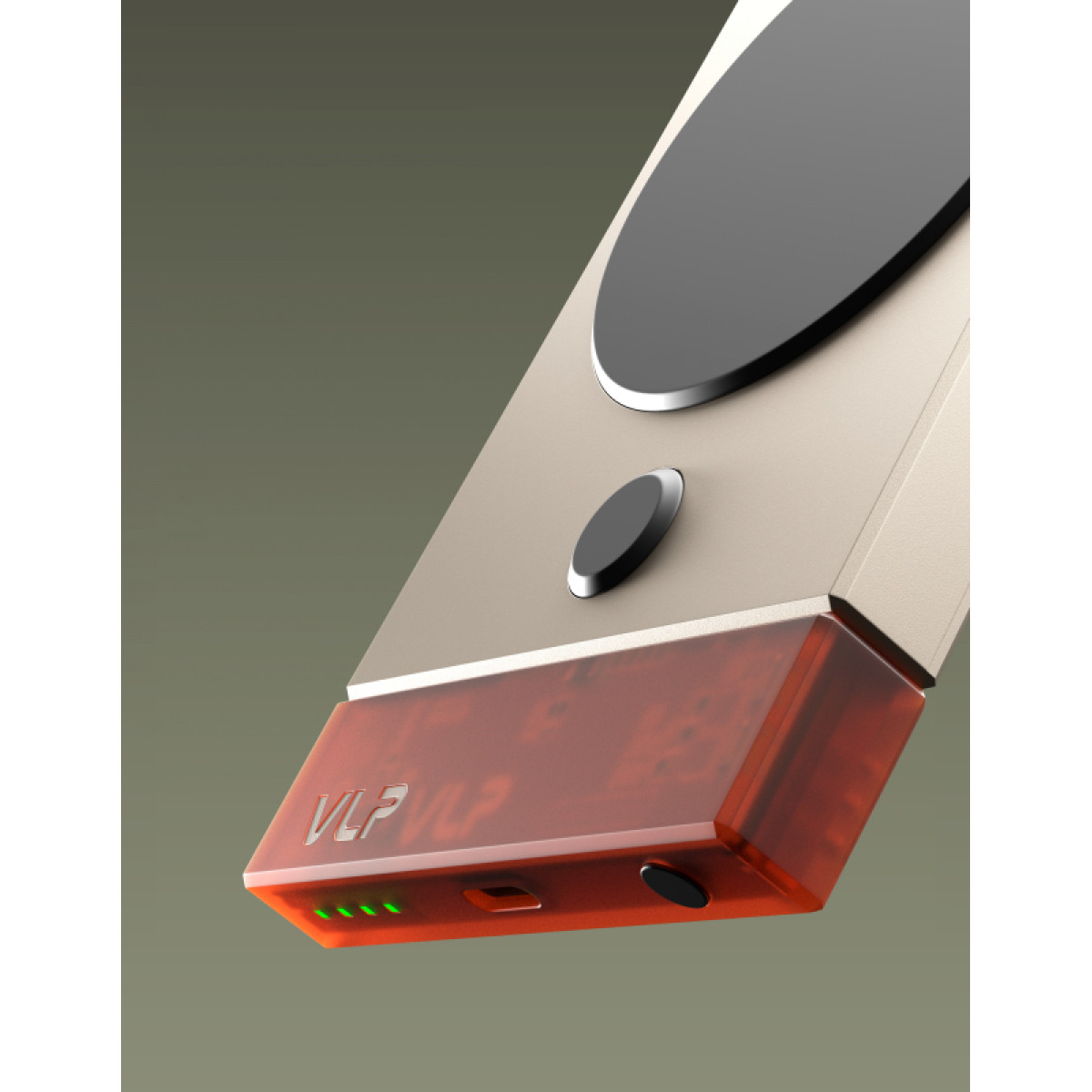 Внешний аккумулятор VLP NEO MagSafe, Qi2, 5000 mAh, 3A, USB-C, серый