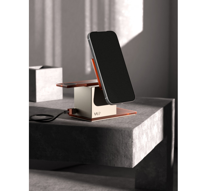 Беспроводное зарядное устройство VLP NEO Qi2.2, серый