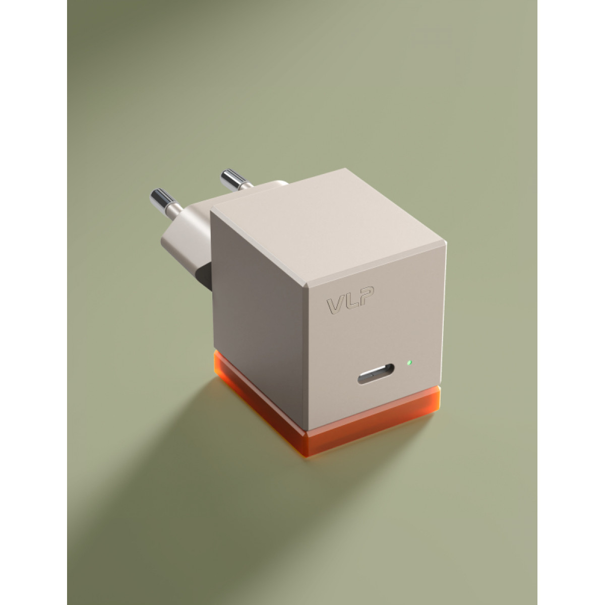 Сетевое зарядное устройство VLP NEO 45Вт USB-С, QC, серый