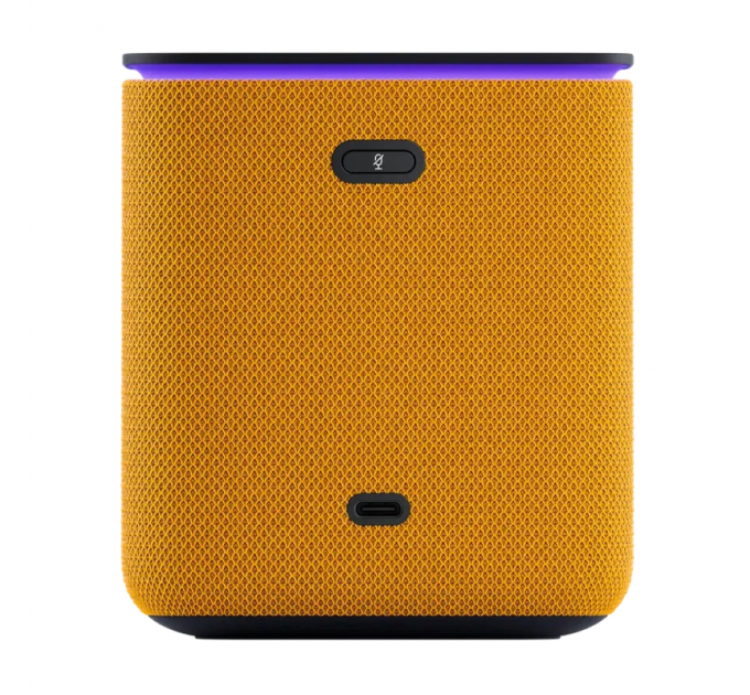 Умная колонка Яндекс Станция Миди оранжевый