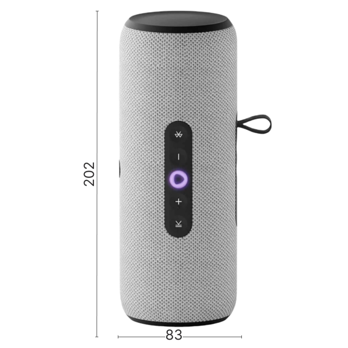 Умная колонка Яндекс Станция Стрит серый