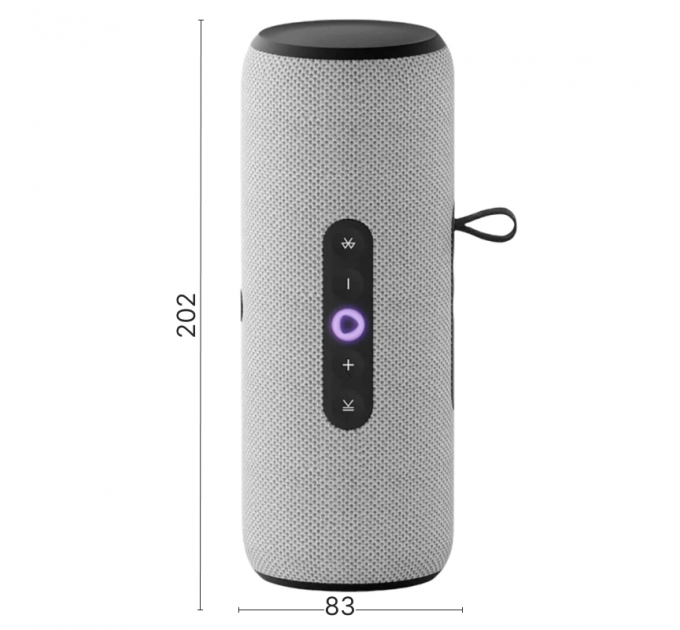 Умная колонка Яндекс Станция Стрит серый