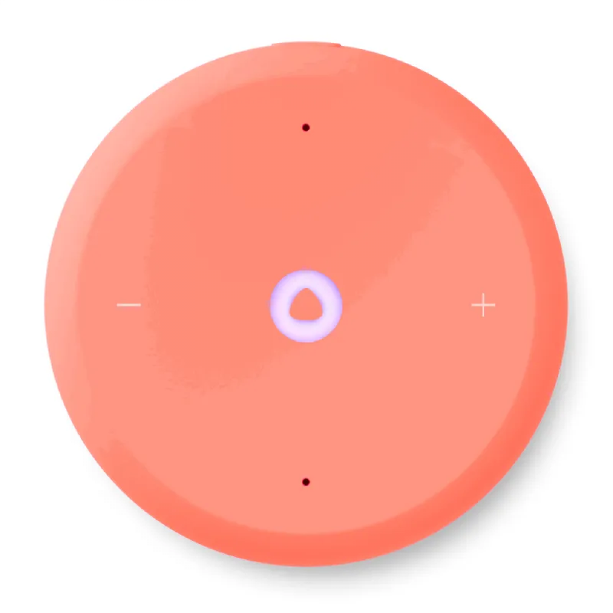 Умная колонка Яндекс Станция Лайт 2 (с часами) коралловый