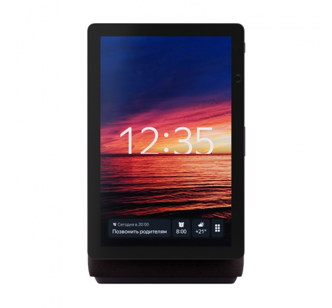 Умная колонка Яндекс Станция Дуо Макс (с экраном) красный