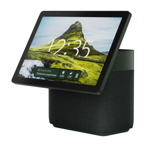 Умная колонка Яндекс Станция Дуо Макс (с экраном) зелёный