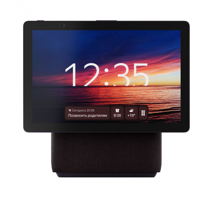 Умная колонка Яндекс Станция Дуо Макс (с экраном) красный