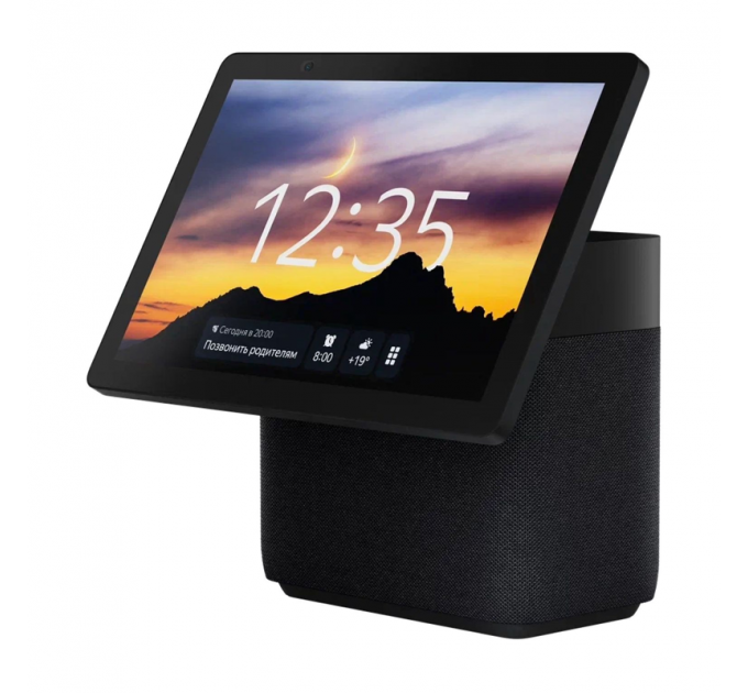 Умная колонка Яндекс Станция Дуо Макс (с экраном) чёрный