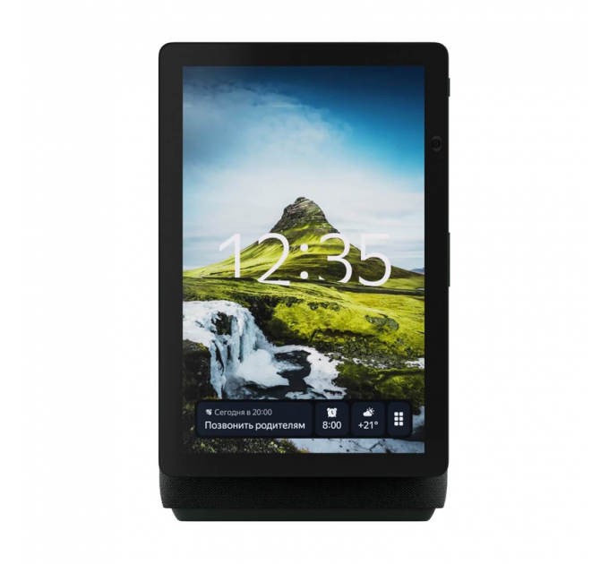 Умная колонка Яндекс Станция Дуо Макс (с экраном) зелёный