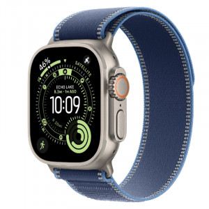 Умные часы Apple Watch Ultra 3 49mm GPS + Cellular Natural Titanium Case Blue Trail Loop M/L
