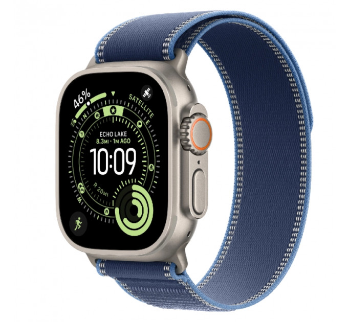 Умные часы Apple Watch Ultra 3 49mm GPS + Cellular Natural Titanium Case Blue Trail Loop M/L
