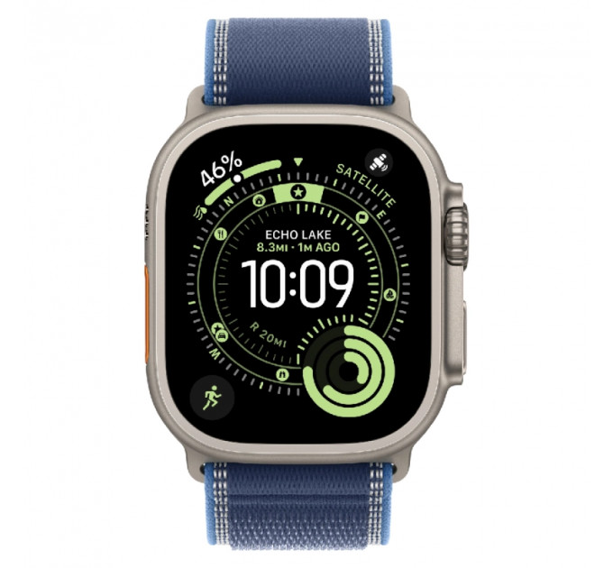 Умные часы Apple Watch Ultra 3 49mm GPS + Cellular Natural Titanium Case Blue Trail Loop M/L