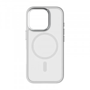 Чехол Momax CaseForm Play для Apple iPhone 16 Pro Max полиуретан, поликарбонат, серый