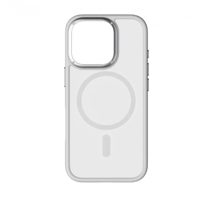 Чехол Momax CaseForm Play для Apple iPhone 16 Pro Max полиуретан, поликарбонат, серый