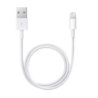 Кабель Apple Lightning 1 м, белый