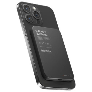 Power Bank Momax Q.MAG X 5000mAh Magnetic, Black