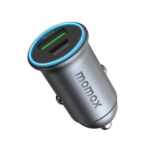 АЗУ Momax UС18 30W 1U+1C, Gray