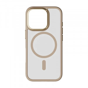 Чехол Momax CaseForm Play для Apple iPhone 16 Pro Max полиуретан, поликарбонат, песочный