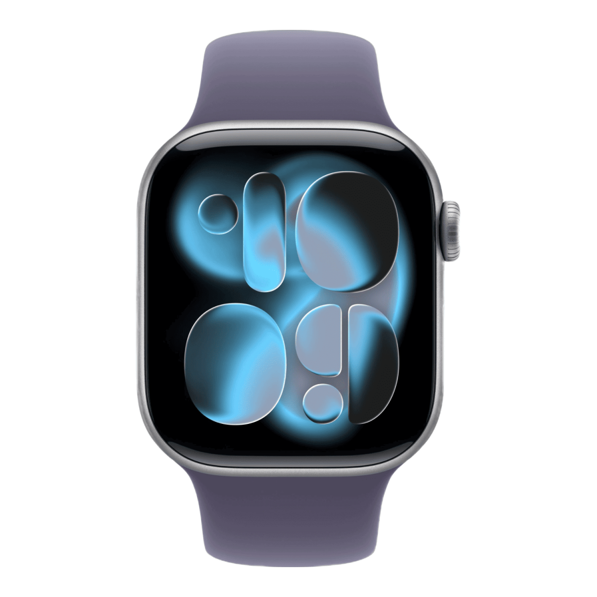 Умные часы Apple Watch Series 11 46mm GPS Silver Aluminum Case Purple Fog Sport Band M/L