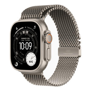 Умные часы Apple Watch Ultra 3 49mm GPS + Cellular Natural Titanium Case Natural Titanium Milanese Loop S